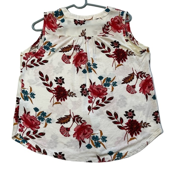 Premise - Womens Sleeveless Floral Top Sz MD - Picture 4 of 8